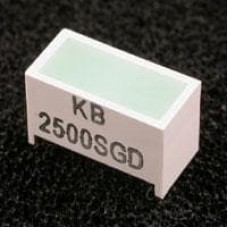 KB2500SGD Kingbright светодиодная сборка GREEN LED BAR DIFF