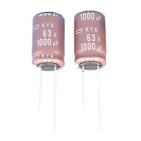Nippon Chemi-Con конденсатор електролітичний 63V 1000uf ±20% 16×25  +105°C KYA