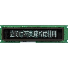 GU160X16-800B Noritake вакуумный флюоресцентный дисплей (VFD)  VFD 160x16 5V Blue/Grn Dot Graphic