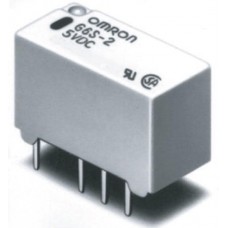 G6SK-2-DC5 Omron Electronics реле для печатного монтажа ThruHole 2Coil Latch DPDT 5VDC 200mW