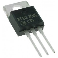 BTA12-600CW3G ON Semiconductor симистор 12A 35mA 600V IGT 3 QUAD INTERNL ISLTD